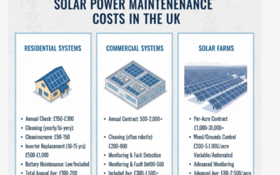 Solar Power Maintenance Costs in the UK